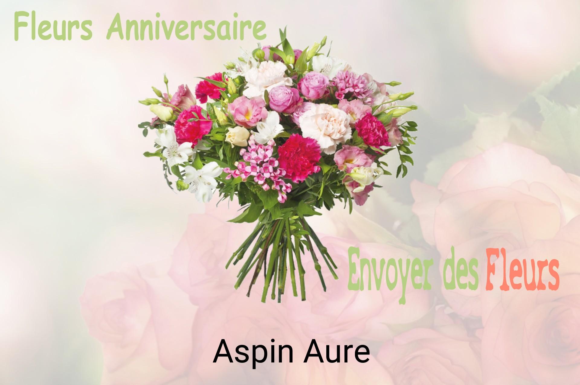 Bouquet de fleurs d’anniversaire livré à Aspin-Aure